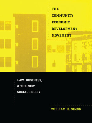 cover image of The Community Economic Development Movement